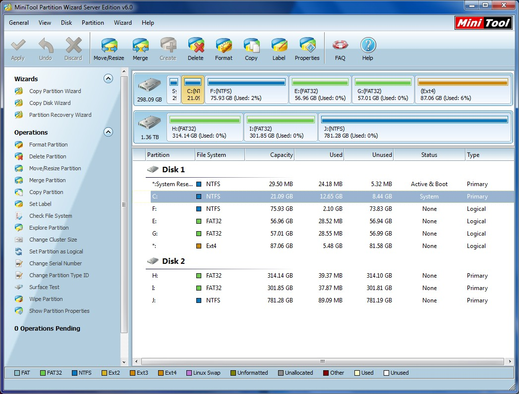 Minitool partition wizard free iso